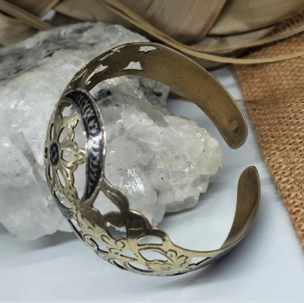 Europe Designer Silversmith Sterling Silver 925 Bracelet Diamond Cut Filigree